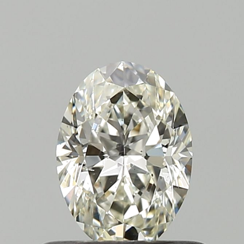 0.51 carat J-SI1 Natūralus Oval Deimantas (1)