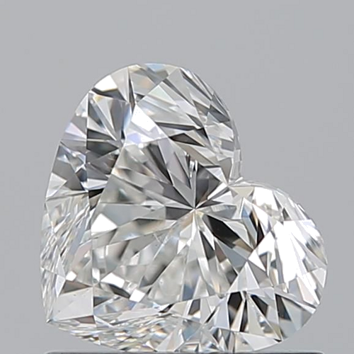 0.9 carat G-SI1 Natūralus Heart Deimantas (1)