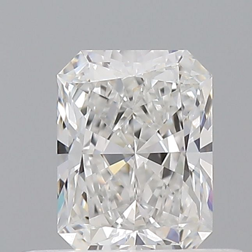 0.51 carat E-VVS2 Natūralus Radiant Deimantas (1)