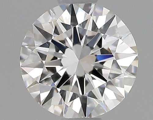 0.53 carat F-VVS2 Excellent cut Natūralus Round Deimantas (1)