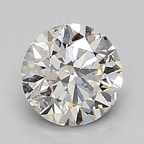0.61 carat I-SI2 Excellent cut Natūralus Round Deimantas (1)
