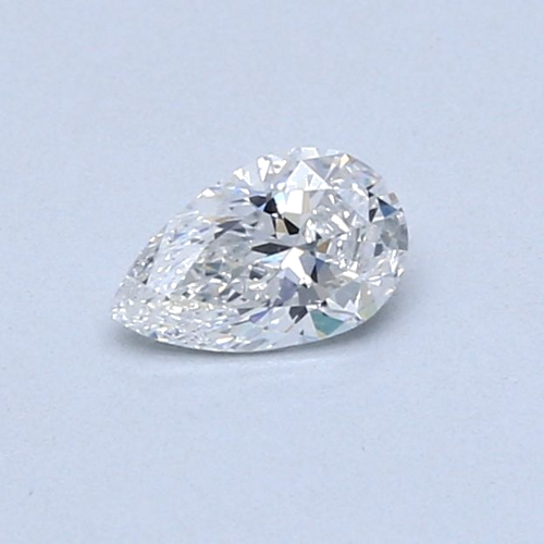 0.31 carat F-SI2 Natūralus Pear Deimantas (1)