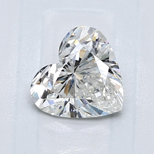1.01 carat H-SI2 Natūralus Heart Deimantas (1)