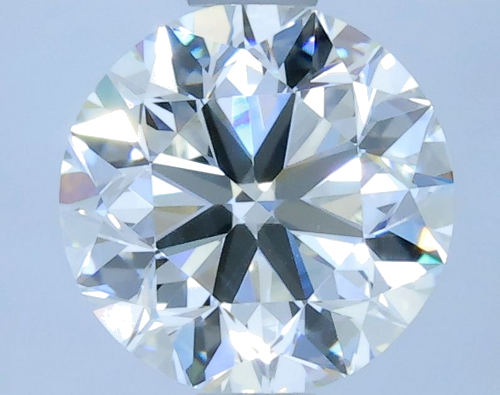 1.01 carat I-VVS2 Very Good cut Natūralus Round Deimantas (1)