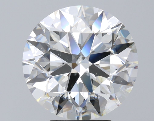 5.27 carat I-SI2 Excellent cut Natūralus Round Deimantas (1)