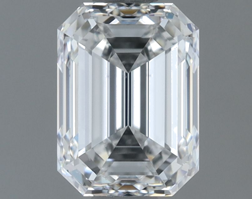 1.01 carat E-SI1 Natūralus Emerald Deimantas (1)