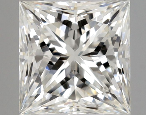 0.37 carat I-VS2 Natūralus Princess Deimantas (1)