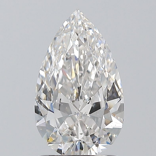 1.2 carat G-SI2 Natūralus Pear Deimantas (1)