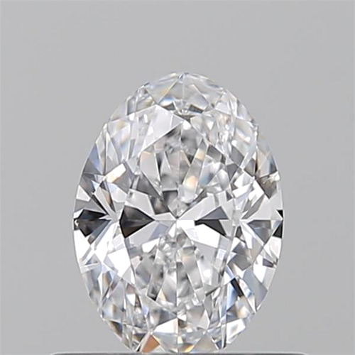 0.51 carat D-VVS1 Natūralus Oval Deimantas (1)