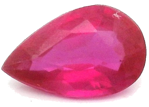 0.42 carat RED Pear Rubinas (1)