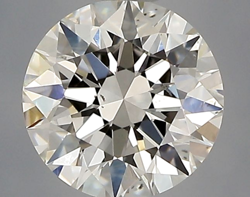 0.56 carat G-SI1 Excellent cut Natūralus Round Deimantas (1)