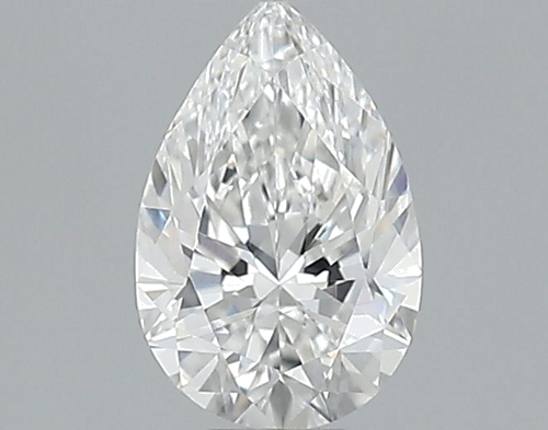 0.4 carat E-VS2 Natūralus Pear Deimantas (1)