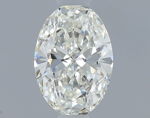 0.39 carat I-SI1 Natūralus Oval Deimantas (1)