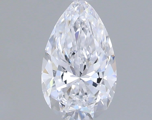 0.41 carat D-VVS1 Natūralus Pear Deimantas (1)