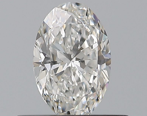 0.41 carat F-VVS2 Natūralus Oval Deimantas (1)