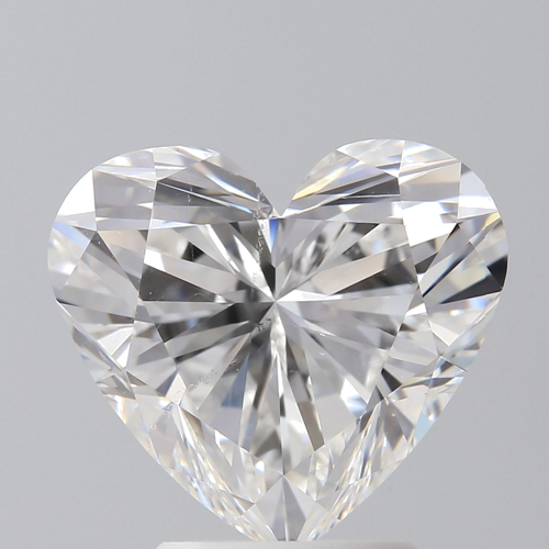 3.03 carat F-SI1 Natūralus Heart Deimantas (1)