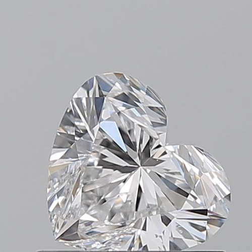 0.71 carat E-VS1 Natūralus Heart Deimantas (1)