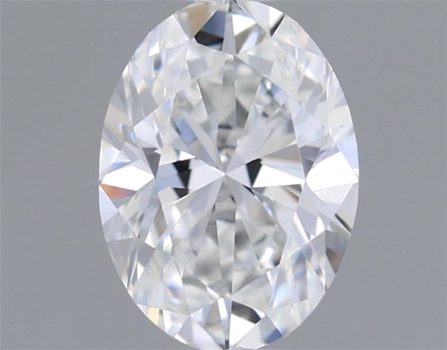 0.49 carat F-VVS2 Natūralus Oval Deimantas (1)