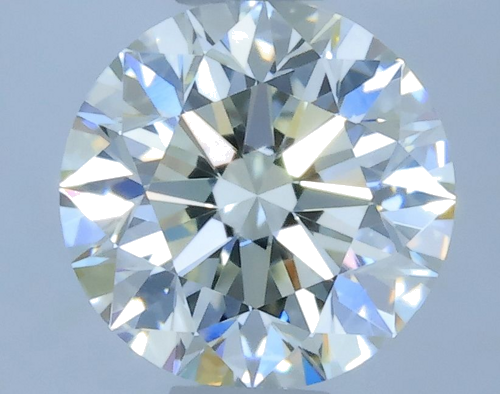0.53 carat K-VVS2 Excellent cut Natūralus Round Deimantas (1)