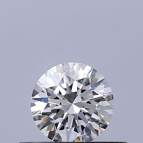 0.32 carat F-SI1 Excellent cut Natūralus Round Deimantas (1)