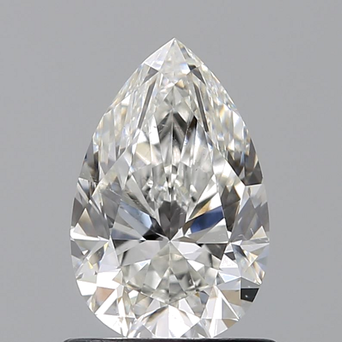 1.01 carat G-SI1 Natūralus Pear Deimantas (1)