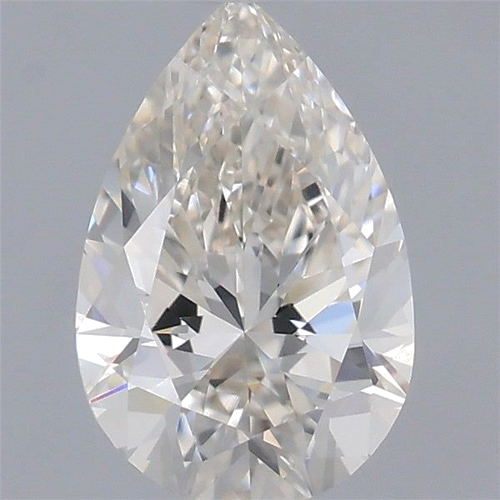 0.5 carat J-VS1 Natūralus Pear Deimantas (1)