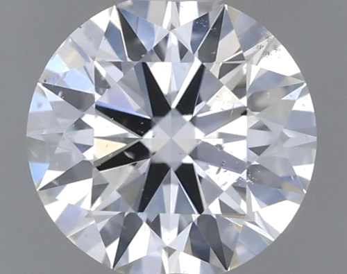 0.42 carat G-SI2 Excellent cut Natūralus Round Deimantas (1)