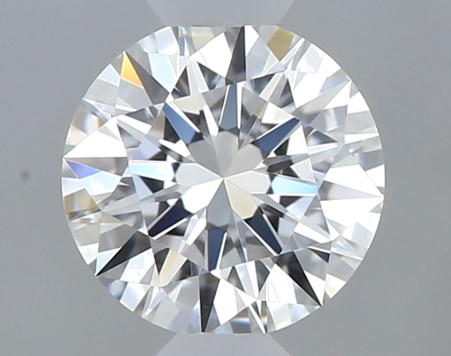 0.41 carat F-VVS2 Excellent cut Natūralus Round Deimantas (1)
