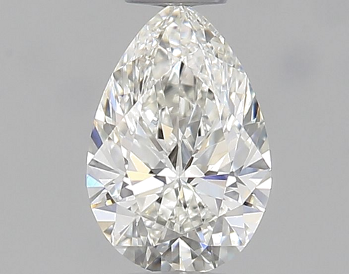0.34 carat I-VVS2 Natūralus Pear Deimantas (1)