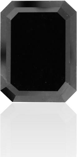 5.09 carat Fancy Black-VVS2 Natūralus Emerald Deimantas (1)