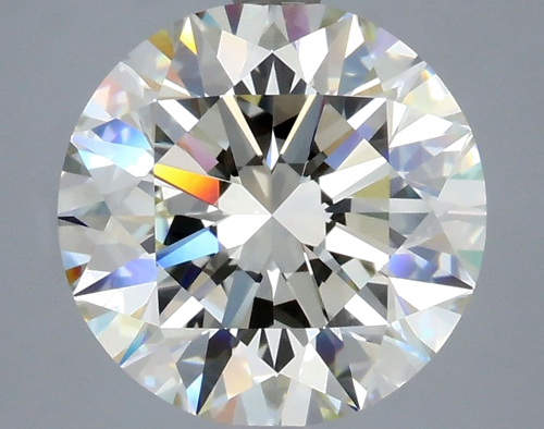 4.01 carat K-VVS1 Excellent cut Natūralus Round Deimantas (1)
