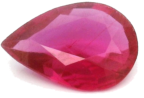 0.55 carat RED Pear Rubinas (1)