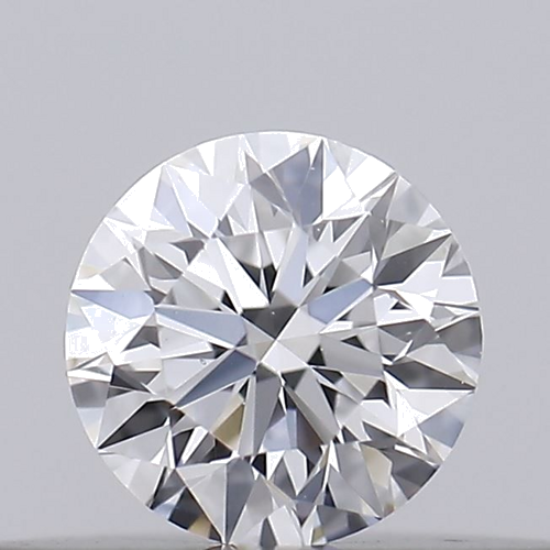 0.16 carat D-VS2 Excellent cut Natūralus Round Deimantas (1)