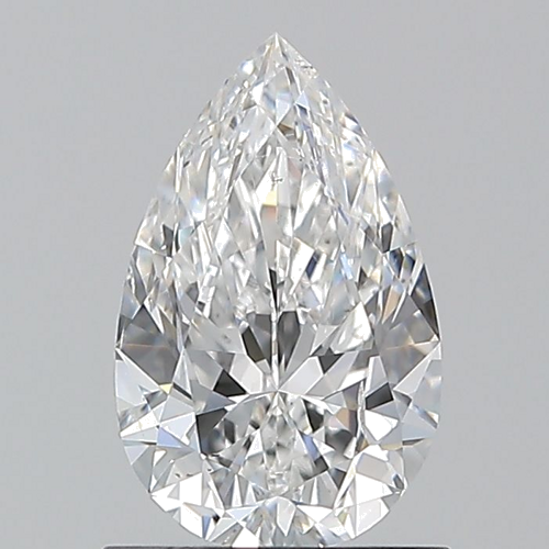 1.01 carat E-SI2 Natūralus Pear Deimantas (1)