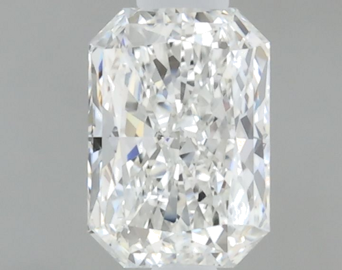 0.36 carat F-VVS1 Natūralus Radiant Deimantas (1)