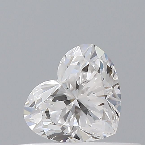 0.3 carat E-VVS1 Natūralus Heart Deimantas (1)