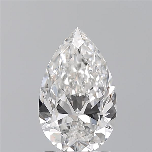 1.8 carat F-VS1 Natūralus Pear Deimantas (1)