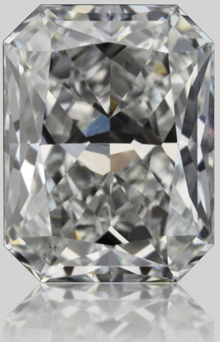 0.51 carat G-SI1 Natūralus Radiant Deimantas (1)