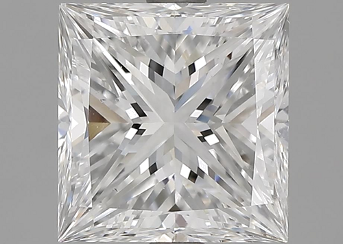 1.9 carat E-VS2 Natūralus Princess Deimantas (1)