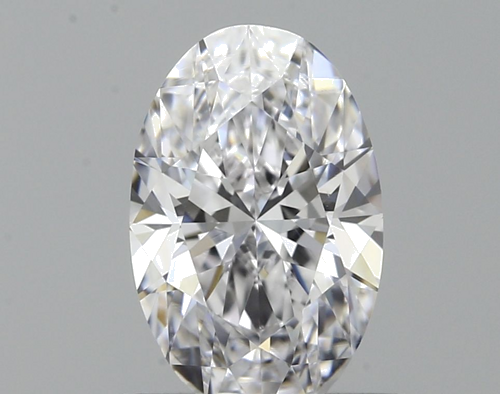 0.56 carat D-VVS2 Natūralus Oval Deimantas (1)