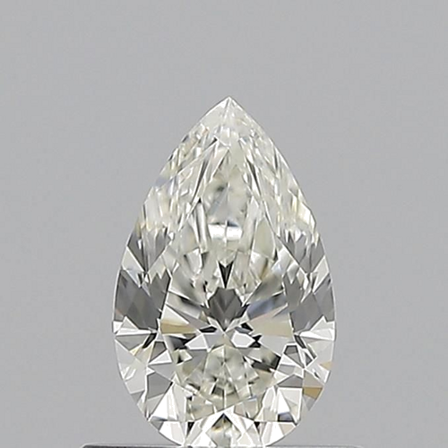 0.56 carat I-VVS2 Natūralus Pear Deimantas (1)