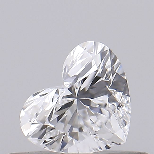 0.26 carat D-VVS1 Natūralus Heart Deimantas (1)