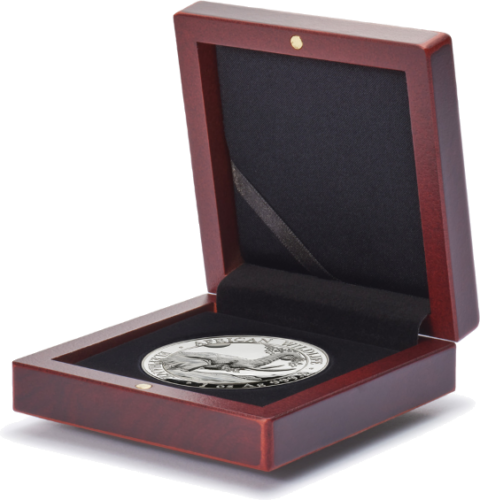 Деревянный футляр Volterra для монеты 60 мм (1)