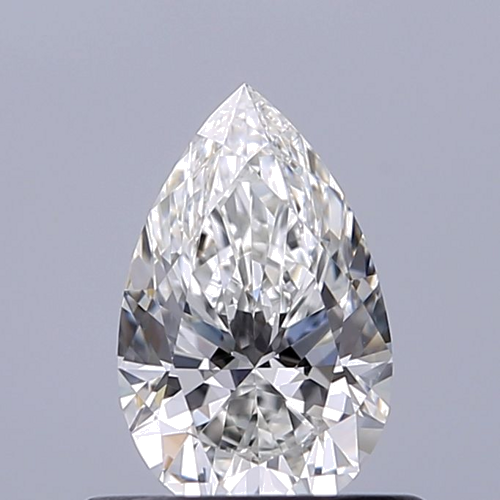 0.51 carat G-IF Natūralus Pear Deimantas (1)