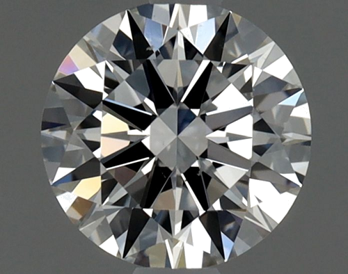 0.56 carat F-SI1 Excellent cut Natūralus Round Deimantas (1)