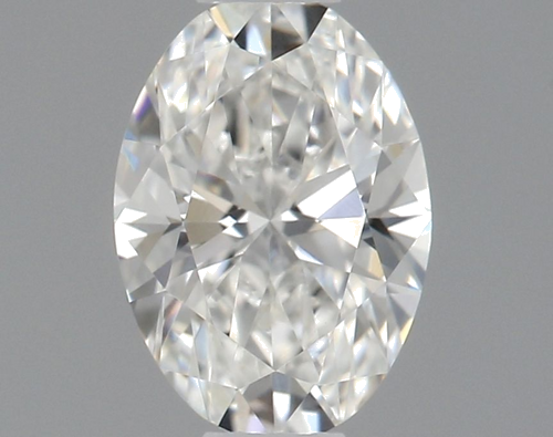 0.45 carat F-VVS1 Natūralus Oval Deimantas (1)