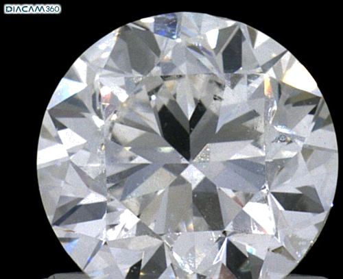 0.9 carat E-SI1 Very Good cut Natūralus Round Deimantas (1)