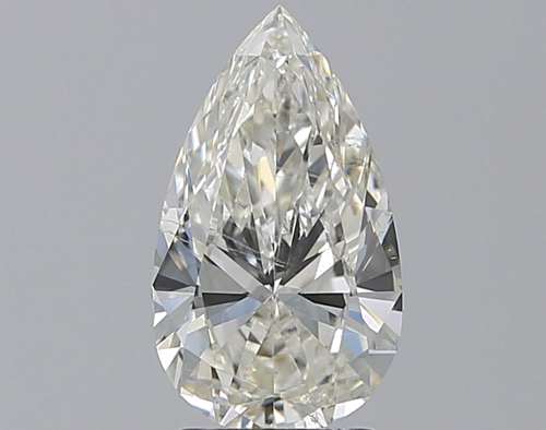 2.0 carat J-SI1 Natūralus Pear Deimantas (1)