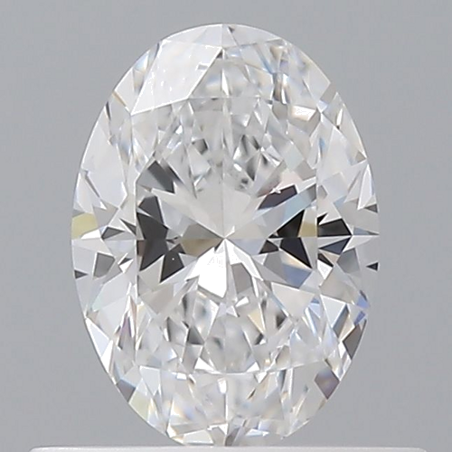 0.5 carat D-VS2 Natūralus Oval Deimantas (1)