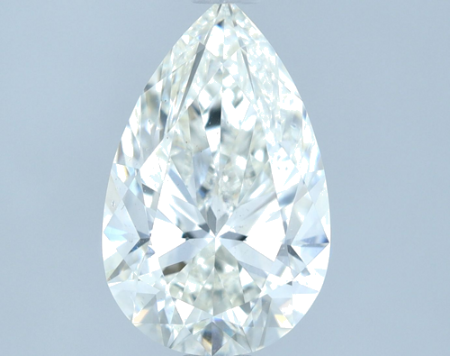 1.7 carat I-SI1 Natūralus Pear Deimantas (1)